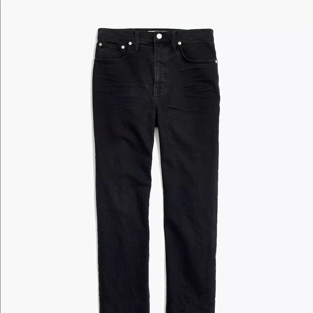 Madewell Classic Straight jeans in Lunar Black